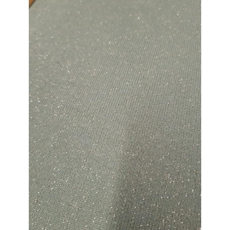 Sweat brossé Lurex Bronze