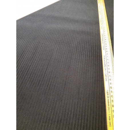 Velours côtelé Noir