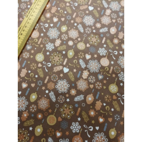 Coton Flots et Bougies sur Bois