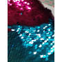 Sequins rose/bleu Narval