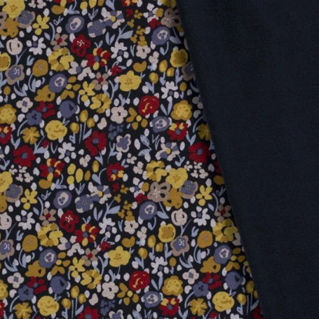 Sweat minkee Liberty fond bleu