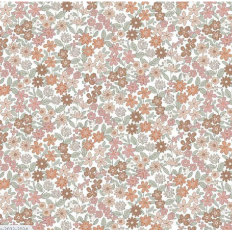 Jersey Fleurs Vintage