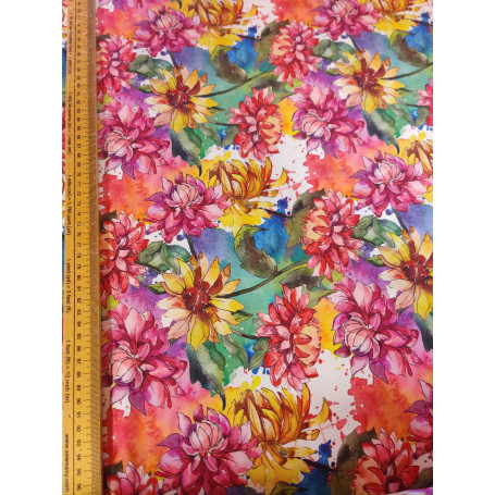 Jersey Fleurs Blumen